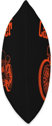 Vista 2 de American Cafe Racer Motorcycle Apparel and Merch Cafe Racer Biker - Cojín de 16 x 16 pulgadas, multicolor