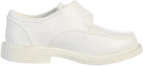 Vista 3 de Lito Zapatos de vestir mate para niños con correa de velcro