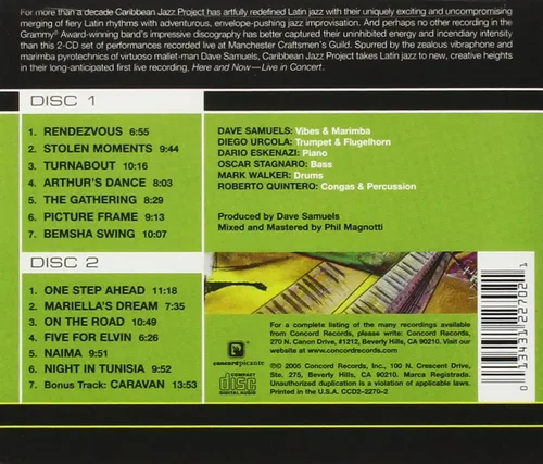 Vista 2 de Here And Now - Live In Concert