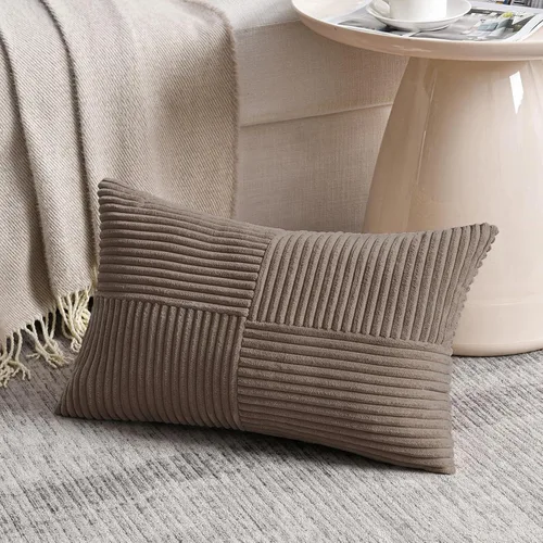 Vista 48 de Fancy Homi - Paquete de 2 fundas de almohada decorativas de color verde oliva pequeñas de 12 x 12 pulgadas para sala de estar, sofá, cama