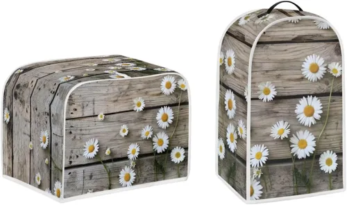 Vista 30 de Talayituse Cubierta de licuadora de tortuga de playa con estampado de corazón de estrella de mar, 2 piezas, fundas para cafetera, fundas para Playa