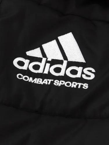 Vista 5 de adidas Parka larga de invierno para deportes de combate, color negro