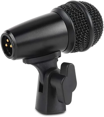 Vista 4 de XTUGA MI7 Kit de micrófono de batería dinámico con cable de 7 piezas, metal entero, juego de micrófonos de bajo para batería vocal, otro instrumento