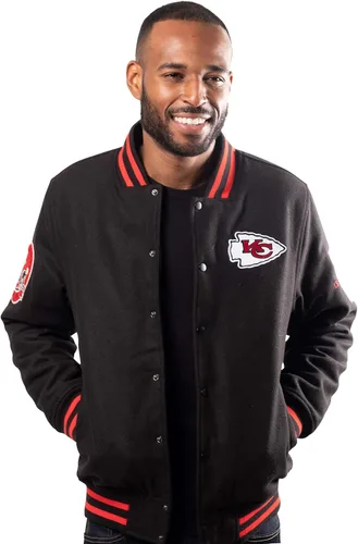 Vista 15 de Ultra Game Men's NFL Official Classic Varsity Coaches Jacket Coat