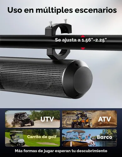 Vista 6 de KEMIMOTO Barra de sonido UTV/ATV de 28 pulgadas compatible con RZR