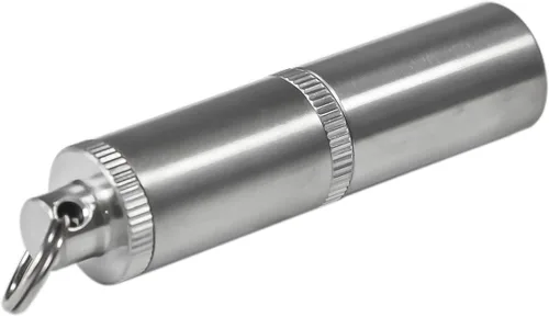 Vista 10 de Pastillero portátil multicapa impermeable, tanque de almacenamiento de equipo puro, pequeño pastillero portátil para medicina, llavero de botella