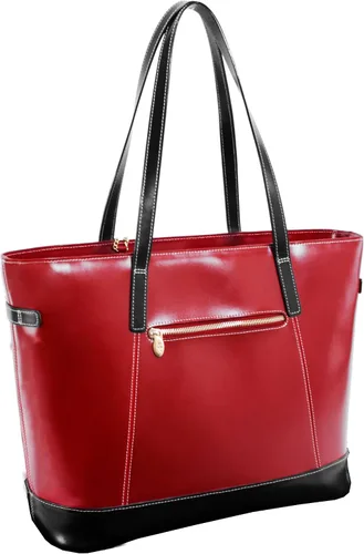 Vista 2 de McKlein Serafina - Bolso de piel para mujer con bolsillo para tablet