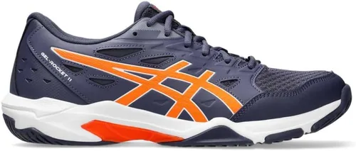 Vista 11 de ASICS Zapatos de voleibol Gel-Rocket 10 para hombre, Negro, M US Negro/New Leaf