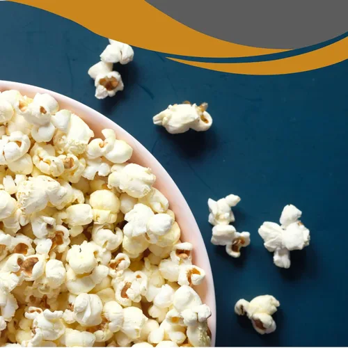 Vista 5 de Granos de palomitas de maíz originales gourmet premium (estilo mariposa) - 2 libras