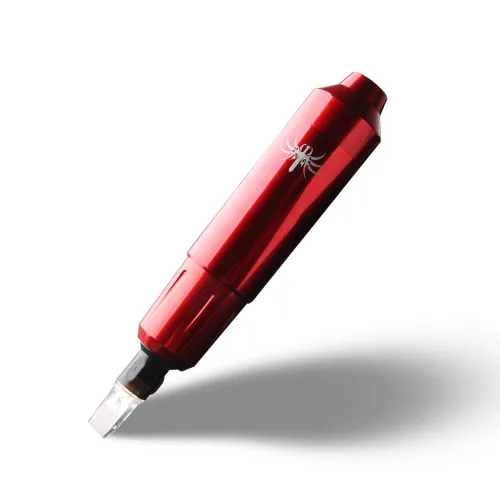 Vista 6 de DGT Blade Cartucho Rotativo Máquina de Tatuaje Pluma con Motor Japonés Sin Escobillas y Cable RCA (Negro (A))