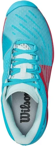 Vista 5 de WILSON Juniors KAOS 3.0 Tennis Shoes Scuba Blue and Love Potion