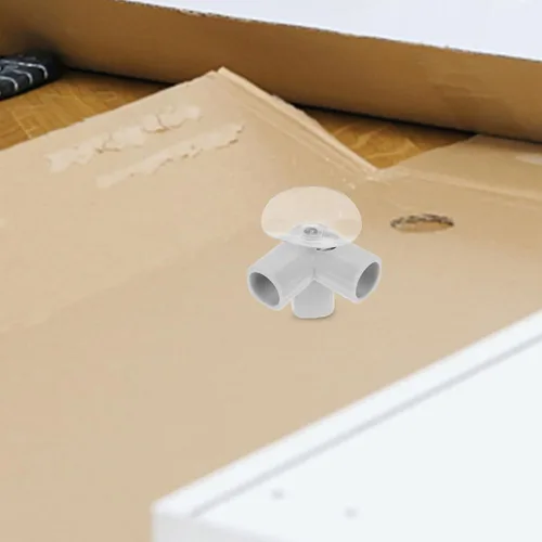 Vista 8 de ERINGOGO Piezas Conectores de codo Accesorios de junta para seguridad interior y montaje versátil Compatible con patios y puertas de juego