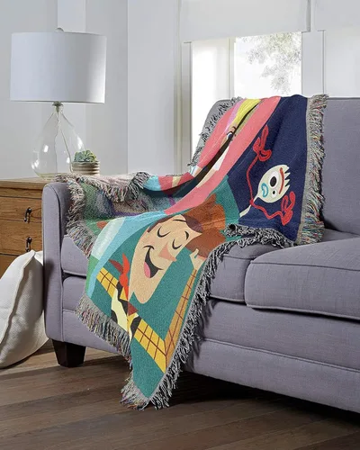 Vista 5 de Northwest Toy Story Woody My New Toys - Manta tejida para tapiz, 48 x 60 pulgadas