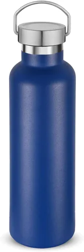 Vista 44 de Volhoply 24 onzas Botella de agua aislada con boca estándar con tapa de combinación de plástico y acero inoxidable, botellas de agua de 304 18/8