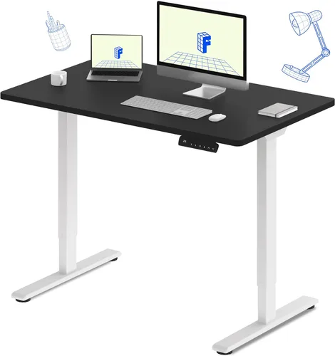 Vista 41 de FLEXISPOT Escritorio eléctrico de pie E3 con motor doble, 48 x 24