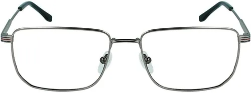 Vista 2 de Lacoste Marcos de gafas rectangulares grises para hombre L227702255, Gris mate