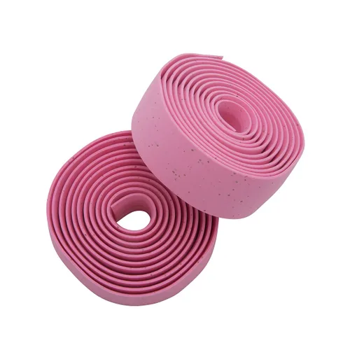 Vista 6 de Cinta para manubrio de bicicletas Planet Bike GEL con tapones reflectantes Naranja