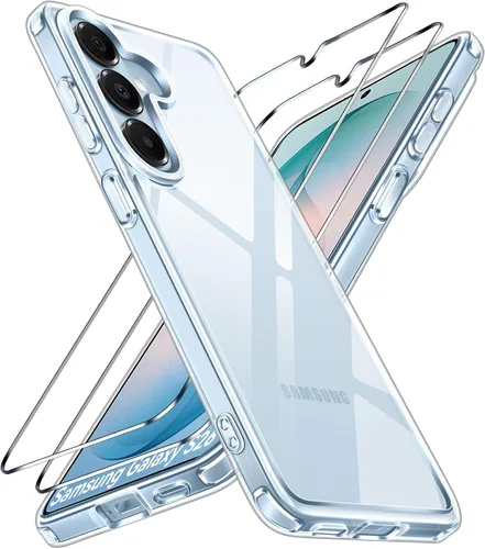 Vista 18 de ivoler Estuche 3 en 1 para iPhone 17 de 6.3" 2025 con 2 protectores de pantalla de vidrio templado [Protección de grado militar], parte trasera