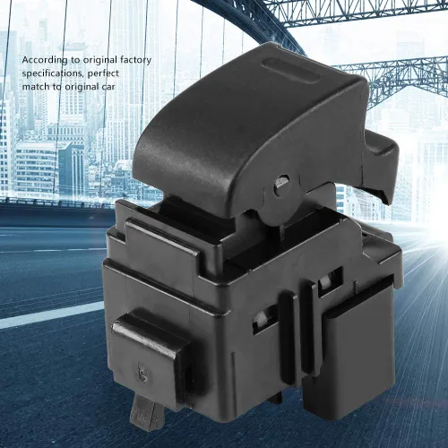 Vista 3 de B07S2Drykt, Interruptor de ventana - Terisass Interruptor de ventana 84810-0K010 Auto Power Single Window Interruptor de control eléctrico para Vigo