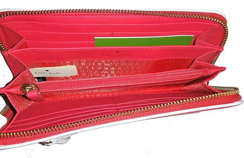 Vista 5 de Kate Spade Neda Chester Street - Cartera con cierre y borla, Geranio