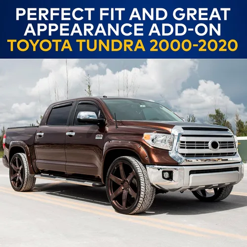 Vista 7 de TrunkNets Inc Antena MAST de 6.5″ Negro para Toyota Tundra 2000-2020