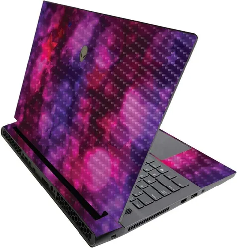 Vista 410 de MightySkins - Skin brillante con purpurina para Alienware M17 R3 (2020) y M17 R4 (2021) - Diversión de los años 90 Acabado duradero con purpurina