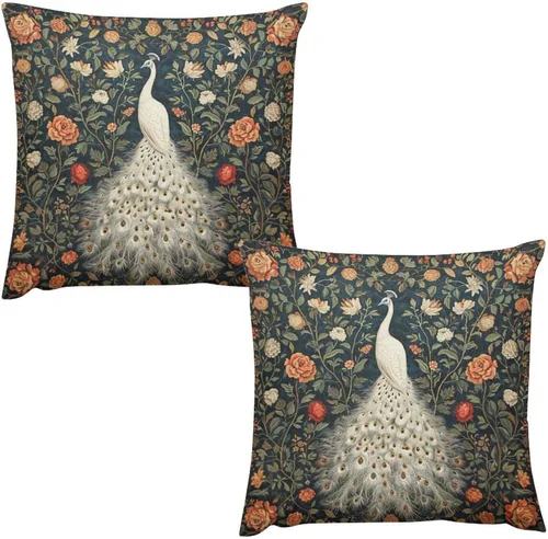 Vista 17 de Funda de almohada gótica de cuervo, pájaros negros, cuervo, alas oscuras, diseño de suspenso, fundas de almohada para sofá, sala de estar