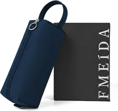 Vista 10 de Fmeida Simple Pencil Case Pouch, Office Supplies Gift for Men Women