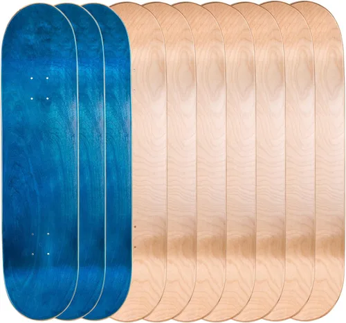 Vista 7 de Cal 7 Tablas de skate en blanco, juego de 10