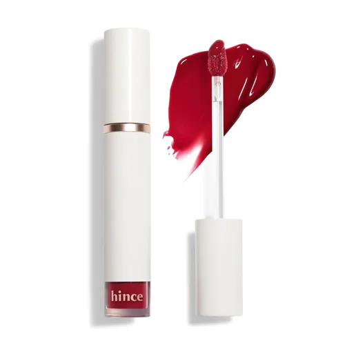 Vista 14 de HINCE Mood Enhancer Water Liquid Glow - Tinte labial no pegajoso e impermeable para mujeres - Brillo de labios de larga duración para brillo natural