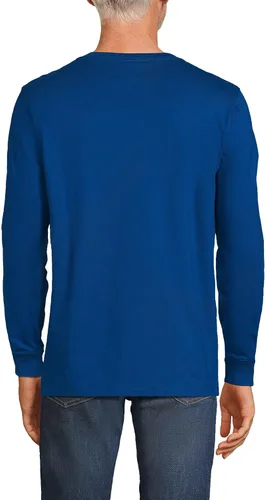 Vista 2 de Lands' End - Camisa Super T de manga larga para hombre