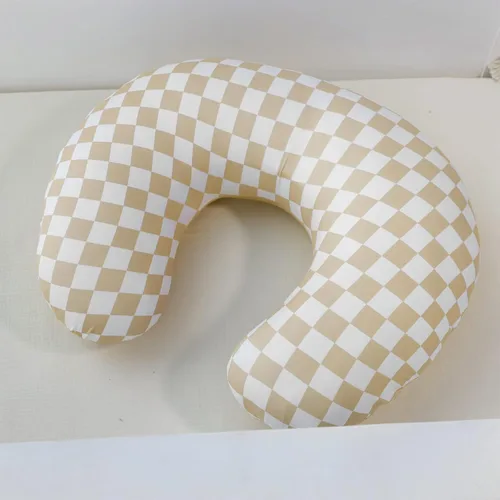 Vista 5 de DILIMI Funda de almohada de lactancia, funda de lactancia suave y elástica para almohada de lactancia, 1 paquete reversible extraíble para bebé niño