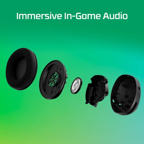 Vista 8 de HyperX CloudX Stinger 2 Core - Auriculares para juegos de Xbox, ligeros, con micrófono, función de girar para silenciar, controladores de 40 mm