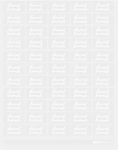 Vista 30 de Restaurantware - Etiquetas para botellas de jugo en algún lugar de 1.9 x 1 pulgada, 100 etiquetas autoadhesivas para botellas, resistentes a