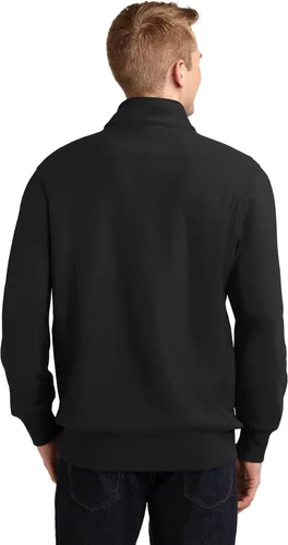 Vista 2 de SUDADERA ALTA CON CREMALLERA 14 F20, Negro