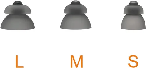 Vista 3 de Audífonos Power Domes - Cúpula de oído cerrada, cúpulas ahumadas 4.0 para Phonak Marvel amplificador auditivo con herramientas de limpieza