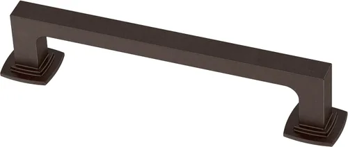 Vista 22 de Franklin Brass (1 paquete) – Manijas de gabinete color negro mate, centro de agujero de 3-3/4 pulgadas, tiradores para cajones, puerta de gabinete