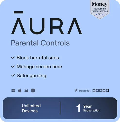 Vista 13 de Aura Ultimate Online Safety Suite Internet Security & Identity Protection Software Antivirus, VPN, Password Manager, Dark Web Monitoring