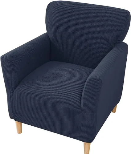 Vista 38 de XMAYODS Funda elástica para silla de club, fundas para silla de bañera, funda suave para sillón, protector de muebles extraíble, funda para silla