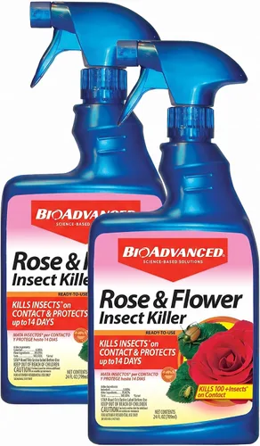 Vista 10 de BioAdvanced Spray asesino de insectos Rose & Flower - Botella de 24 oz