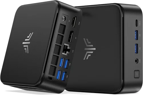 Vista 13 de KAMRUI E3B Mini PC con AMD Ryzen 5 7530U (hasta 4.5 GHz), 16 GB LPDDR4X 512GB M.2 SSD Mini computadora, Mini PC para juegos con USB tipo C