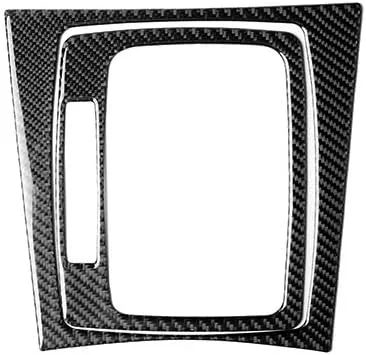 Vista 17 de para Mercedes-Benz Clase C W204 2011-2013 Real Cubierta de Panel de Fibra de Carbono Suave para Aire Acondicionado, Adhesivo de Marco de Panel