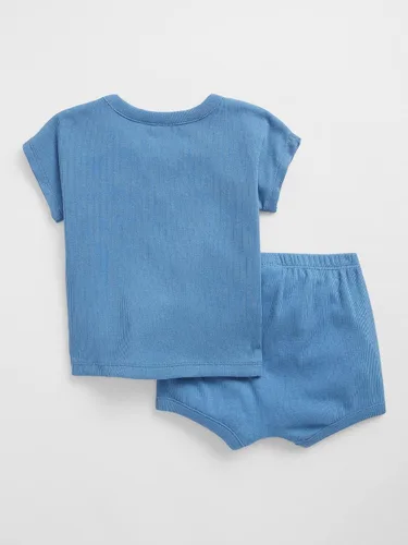 Vista 2 de GAP Conjunto acanalado para bebé niño