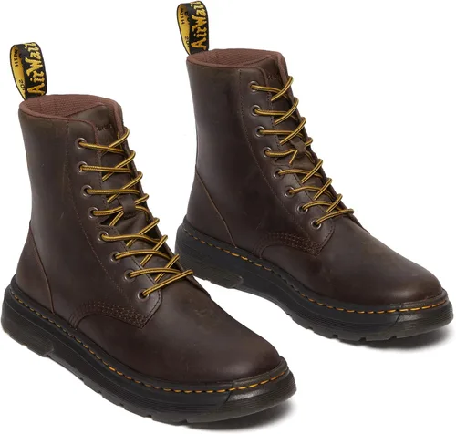 Vista 2 de Dr. Martens Botas unisex Crewson de cuero nubuck para uso diario