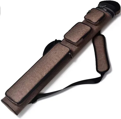 Vista 12 de Estuche de transporte para palo de billar Champion 2x4, 3x6 de nylon/piel sintética, 4S2B, 6S3B
