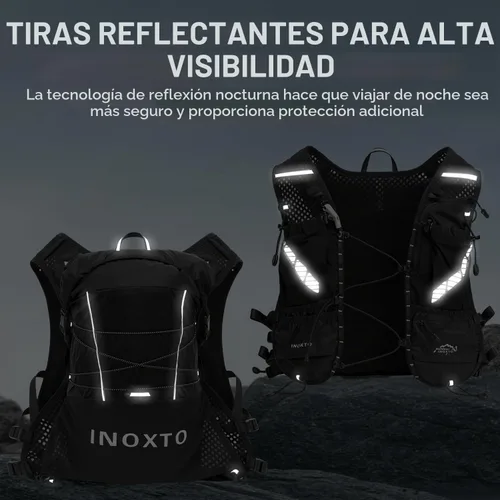 Vista 6 de IX INOXTO Running Vest Hydration Backpack, Lightweight Running Backpack