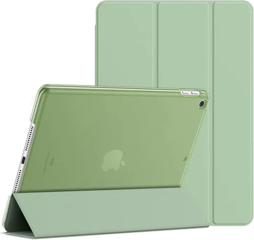 Vista 16 de JETech - Funda para iPad (9.7 pulgadas/24.64 cm, modelo 2018/2017, 6ª/5ª generación), funda inteligente con activación/suspención automática (Beige)