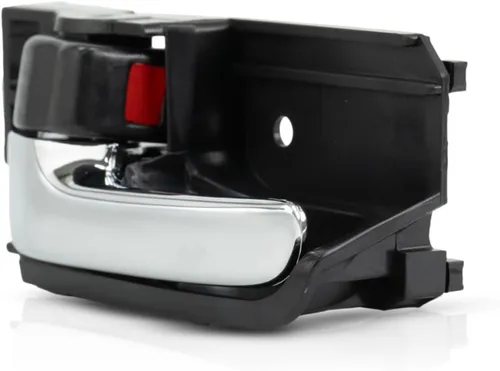 Vista 2 de Manija de puerta para Toyota Corolla 2003-2008 lado del conductor Interior Delantero Palanca cromada con botón de bloqueo de puerta