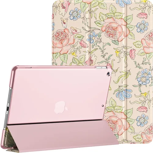 Vista 22 de ProCase Funda para iPad de 9ª/8ª/7ª generación de 10.2 pulgadas (versión 2021/2020/2019), funda 10.2 iPad de 9ª/8ª/7ª generación, funda inteligente