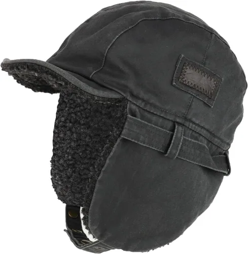 Vista 6 de Gorra de piloto de aviador con forro de sherpa resistente
